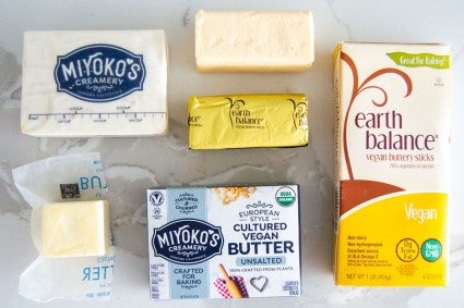 Packages of butter